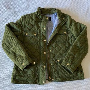 J Crew Quilted Downtown Field Jacket EUC - Size Extra Large